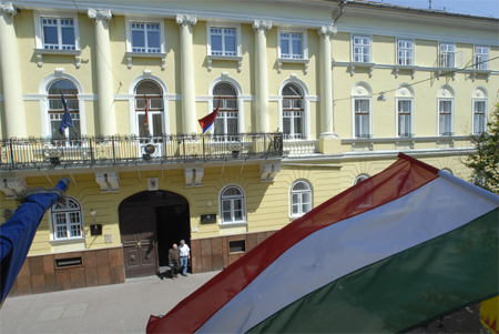 A Megyeháza épülete