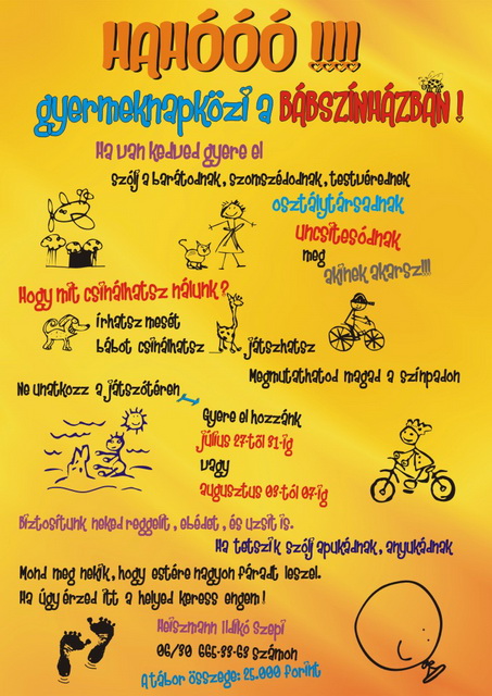 Gyermeknapközi a Bábszínházban