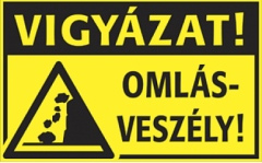 Omlásveszély