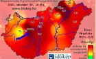 Továbbra is nagy a szállópor koncentráció Miskolcon