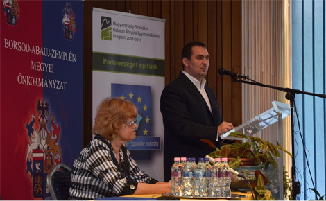 A szlovák-magyar médiaprojekt megnyitóján beszélt Mengyi Roland elnök