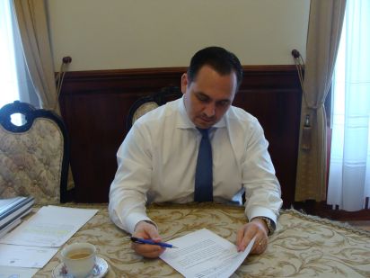 Árvízvédelmi rendszer átadás Hernádkakon