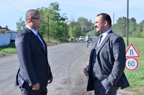 Új útburkolatot kapott a sajóörösi útszakasz