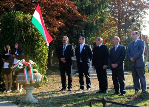 Megyaszón is a forradalmárokra emlékeztek  