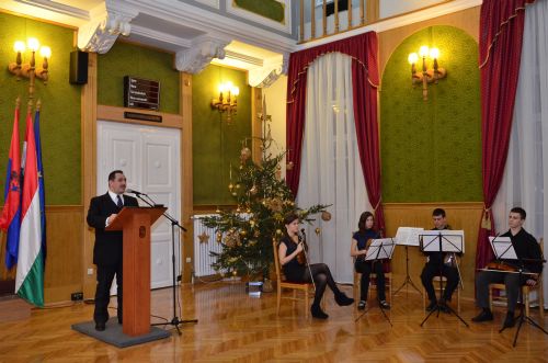 Évzáró a Megyeházán