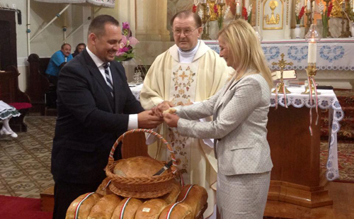 Borsod megye több államalapítási ünnepségén is részt vett Mengyi Roland