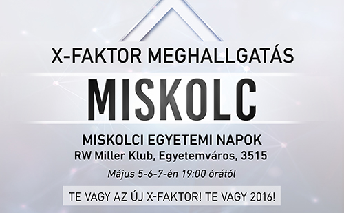 X-Faktor casting Miskolcon is