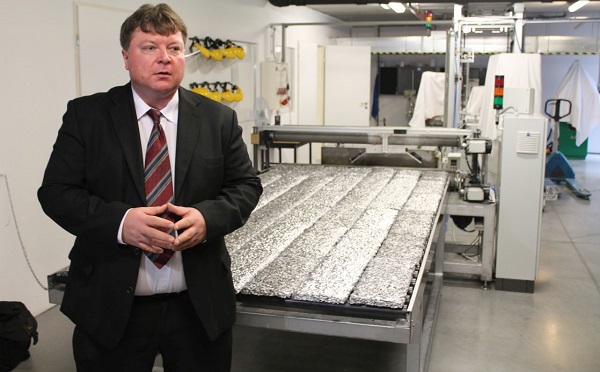 Megkezdte a termelését az Aluinvent