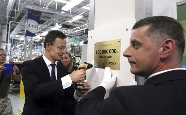 A Bosch 100 milliomodik termékét ünnepelték
