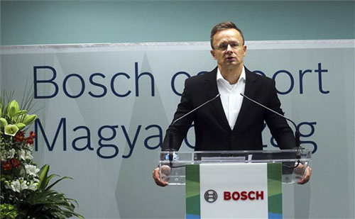 Átadták a Bosch új gyártócsarnokát Miskolcon