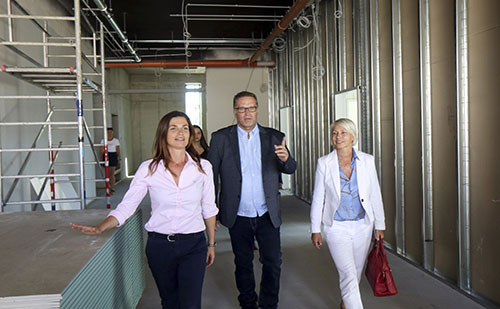 Már szerkezetkész a Miskolci Egyetem új épülete