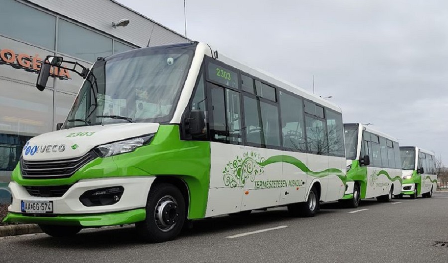 Földgázos midibuszokkal bővül Miskolc közlekedése - Fotó: MVK/boon.hu